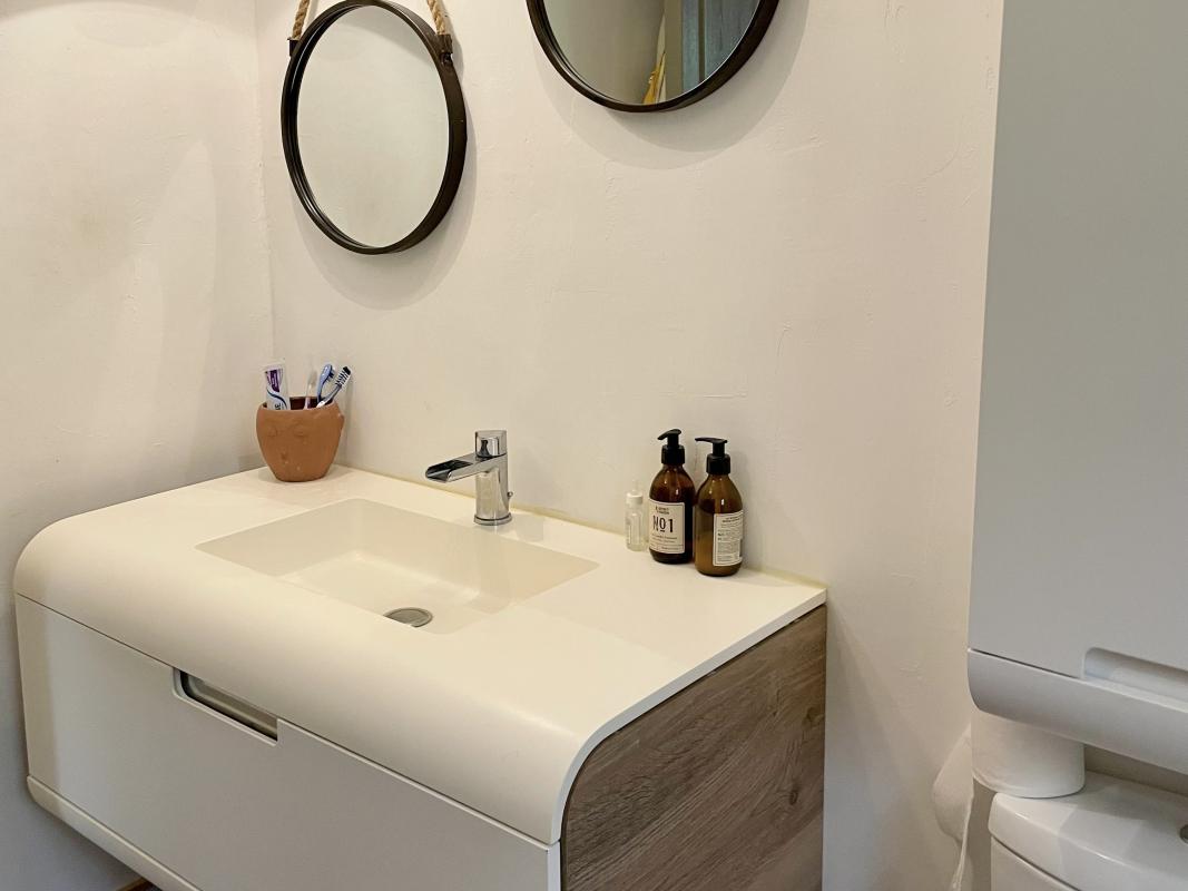 Location Villa 3 chambres Trois Ilets  - salle de douche suite parentale